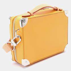 Louis Vuitton Saffron Leather Soft Trunk Shoulder Bag