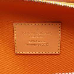 Louis Vuitton Saffron Leather Soft Trunk Shoulder Bag