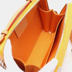 Louis Vuitton Saffron Leather Soft Trunk Shoulder Bag