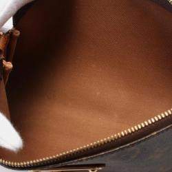 Louis Vuitton Eva 2Way Chain Shoulder Bag Monogram Leather Brown Lv