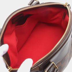 Pre Owned Louis Vuitton Brown Damier Ebene Canvas PM Verona Shoulder Bag