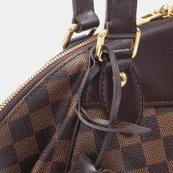 Pre Owned Louis Vuitton Brown Damier Ebene Canvas PM Verona Shoulder Bag