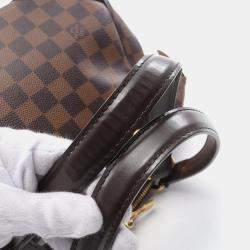 Pre Owned Louis Vuitton Brown Damier Ebene Canvas PM Verona Shoulder Bag