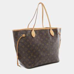 Louis Vuitton Brown Monogram Canvas MM Neverfull Tote Bag