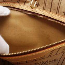 Louis Vuitton Brown Monogram Canvas MM Neverfull Tote Bag