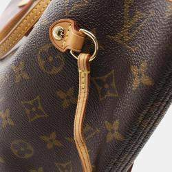 Louis Vuitton Brown Monogram Canvas MM Neverfull Tote Bag