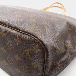 Louis Vuitton Brown Monogram Canvas MM Neverfull Tote Bag