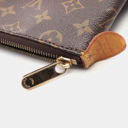 Pre Owned Louis Vuitton Totally Mm Tote Shoulder Bag Monogram Leather Brown