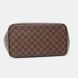 Pre Owned Louis Vuitton Brown Damier Ebene Canvas Westminster GM Tote Bag
