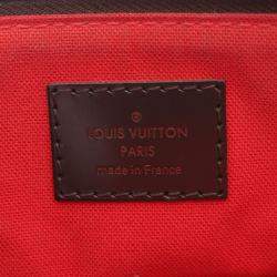 Pre Owned Louis Vuitton Brown Damier Ebene Canvas Westminster GM Tote Bag