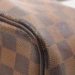 Pre Owned Louis Vuitton Brown Damier Ebene Canvas Westminster GM Tote Bag