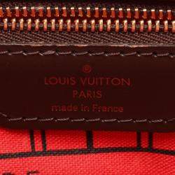 Louis Vuitton Brown Damier Ebene Canvas PM Neverfull Tote Bag