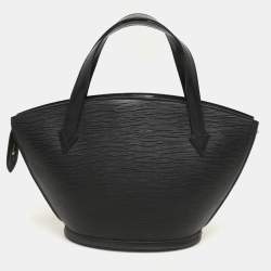 Louis Vuitton Black Epi Leather Saint Jacques PM Bag