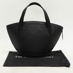 Louis Vuitton Black Epi Leather Saint Jacques PM Bag