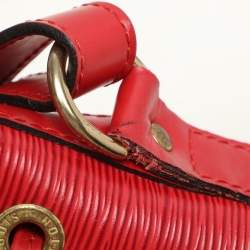 Louis Vuitton Red Epi Leather Petit Noe Bag