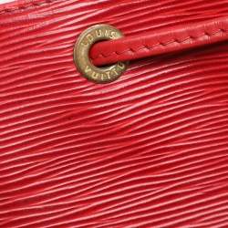 Louis Vuitton Red Epi Leather Petit Noe Bag