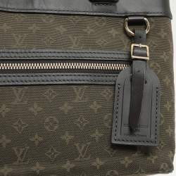 Louis Vuitton Khaki Green Monogram Mini Lin Lucille PM Bag
