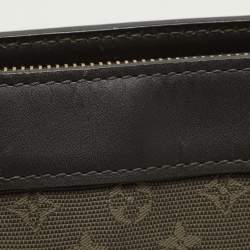 Louis Vuitton Khaki Green Monogram Mini Lin Lucille PM Bag