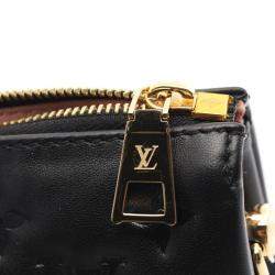 Louis Vuitton Coussin Pm Shoulder Bag Leather Monogram Black