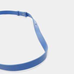 Louis Vuitton Blue White Coated Canvas Leather Soft Trunk Wallet Shoulder Bag