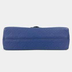 Louis Vuitton Blue Taurillon Leather Monogram S-Cape Messenger Bag