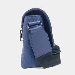 Louis Vuitton Blue Taurillon Leather Monogram S-Cape Messenger Bag