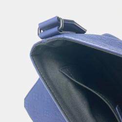 Louis Vuitton Blue Taurillon Leather Monogram S-Cape Messenger Bag