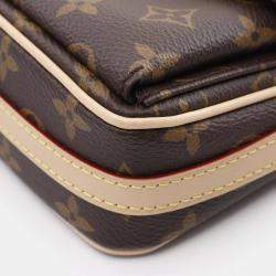Louis Vuitton Brown Coated Canvas Vivacite Shoulder Bag