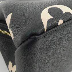 Louis Vuitton Bicolor Leather Monogram Petit Palais PM Handbag