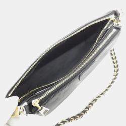 Pre Owned Louis Vuitton Black Monogram Empreinte Leather Multi Pochette Accessoires Shoulder Bag