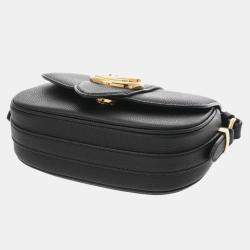 Louis Vuitton Black Leather Pont Neuf Soft PM Shoulder Bag