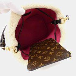 Louis Vuitton Black Leather Neo Noe Shoulder Bag