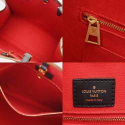 Louis Vuitton Brown Monogram Canvas Reverse OnTheGo MM Handbag