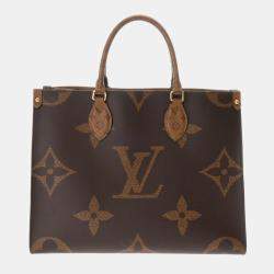 Louis Vuitton Brown Monogram Canvas Reverse OnTheGo MM Handbag