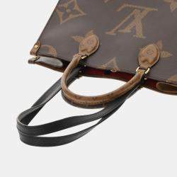Louis Vuitton Brown Monogram Canvas Reverse OnTheGo MM Handbag