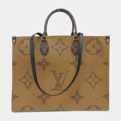Louis Vuitton Brown Monogram Canvas Giant OnTheGo GM Handbag