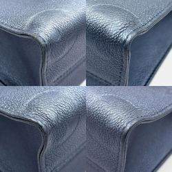 Louis Vuitton Metallic Blue Leather Monogram Empreinte OnTheGo PM Handbag