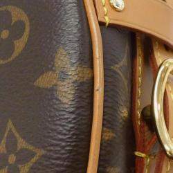 Pre Owned Louis Vuitton Brown Monogram Boite Chapeau Souple MM Shoulder Bag