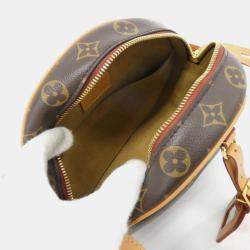 Pre Owned Louis Vuitton Brown Monogram Boite Chapeau Souple MM Shoulder Bag