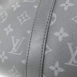 Louis Vuitton Monogram Eclipse Keepall Bandouliere 35 Boston Bag