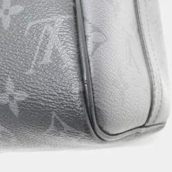 Louis Vuitton Monogram Eclipse Keepall Bandouliere 35 Boston Bag