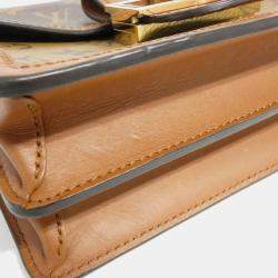 Louis Vuitton Brown Monogram Reverse Dauphine Mini Shoulder Bag