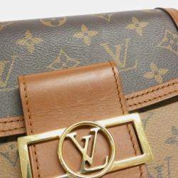 Louis Vuitton Brown Monogram Reverse Dauphine Mini Shoulder Bag