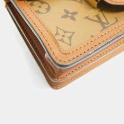 Louis Vuitton Brown Monogram Reverse Dauphine Mini Shoulder Bag