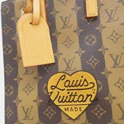 Louis Vuitton x Nigo Monogram Sac Plat Cross Handbag