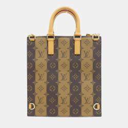 Louis Vuitton x Nigo Monogram Sac Plat Cross Handbag