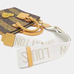 Louis Vuitton x Nigo Monogram Sac Plat Cross Handbag
