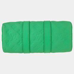 Pre Owned Louis Vuitton Brown Monogram Taurillon Leather Keepall Bandouliere 25 Shoulder Bag