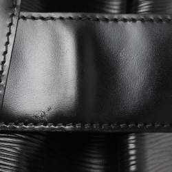 Louis Vuitton Black Epi Leather Sac D'Epaule PM Bag