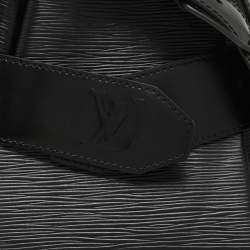 Louis Vuitton Black Epi Leather Sac D'Epaule PM Bag